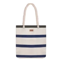Trizand 27597 Plážová taška 18 L, modro-bílá