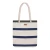 Trizand 27597 Plážová taška 18 l, modro-biela