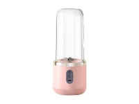 Verk 07389 Přenosný smoothie mixér 400 ml, 45 W, 6 nožů, růžový
