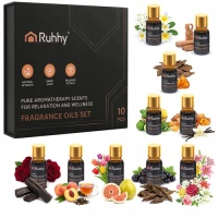 Ruhhy 27222 Éterické oleje 10 x 10 ml + 2 kvapkadlá