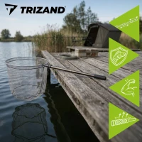 Trizand 27332 Teleskopický rybársky podberák 335 cm