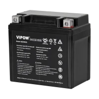 Vipow BAT0505 Motocyklový akumulátor typ MC 12V, 5Ah