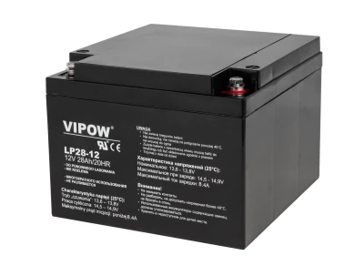 Vipow BAT0230 Gelový akumulátor 12 V, 28 Ah