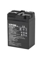 Vipow BAT0204 Gelový akumulátor 6 V, 4 Ah
