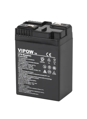 Vipow BAT0204 Gelový akumulátor 6 V, 4 Ah