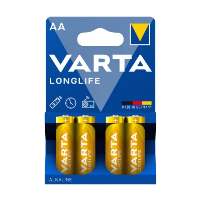 Varta BAT0347 Alkalická baterie Longlife R6 (AA) - 4 ks