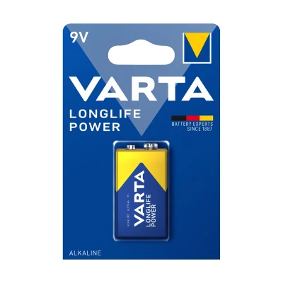 Varta BAT0353 LongLife Power 9V alkalická, 1 ks