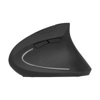 Rebel KOM1035 Ergonomická vertikálna bezdrôtová myš, čierna