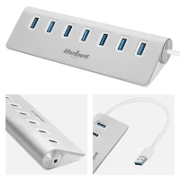 Rebel KOM1091 USB rozbočovač, USB 3.0, 7 portů