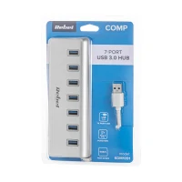 Rebel KOM1091 USB rozbočovač, USB 3.0, 7 portů