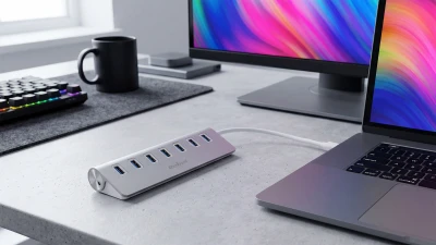 Rebel KOM1091 USB rozbočovač, USB 3.0, 7 portů