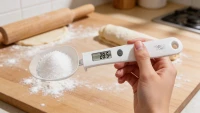 Teesa TSA0816 Lžíce s kuchyňskou váhou 0,3 kg, LCD, bílá