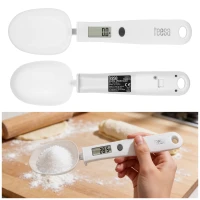 Teesa TSA0816 Lžíce s kuchyňskou váhou 0,3 kg, LCD, bílá