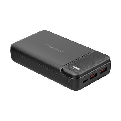 Kruger&Matz KM0906.1 Powerbanka 20 000 mAh Li-Poly s QC 3.0, PD 3.0, 18 W