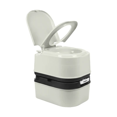 Rebel RBA-5101 Přenosná kempingová toaleta 24 l / 20 l, bílá