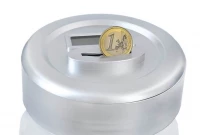 ISO Pokladnička s digitálním počítadlem Euro mincí