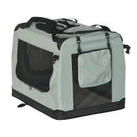 Rebel RA-1301 Skládací přepravní taška pro zvířata S 50 x 34 x 36 cm, šedá