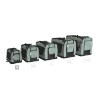 Rebel RA-1301 Skládací přepravní taška pro zvířata S 50 x 34 x 36 cm, šedá