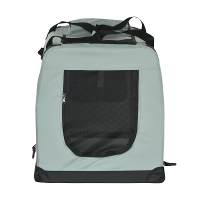 Rebel RA-1301 Skládací přepravní taška pro zvířata S 50 x 34 x 36 cm, šedá