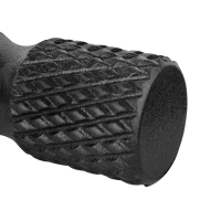 Rebel RBA-3071 Masážní válec s výstupky, roller 15 x 42 cm EPP, černý