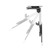 Cabletech UCH0187 Stropní univerzální držák pro LED TV 17 - 37", nosnost 20 kg