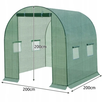 Gardlov 23305 Fólie na zahradní tunel 2 x 2 x 2 m, 140 g/m², zelená