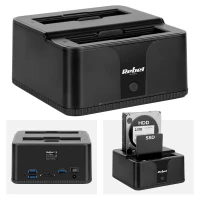 Rebel KOM1041 Dokovacia stanica pre pevné disky HDD/SSD, USB 3.0
