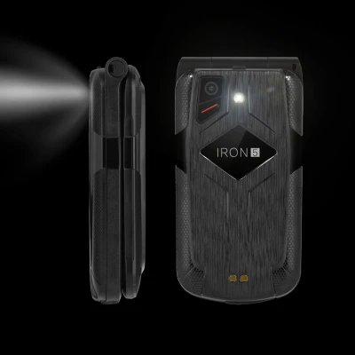 Kruger&Matz KM0466 Mobilný telefón Iron 5, Dual SIM, Bluetooth, 4G, čierny