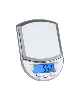 Teesa TSA0803 Kapesní váha na šperky 0,1 g - 500 g, stříbrná