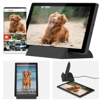 Kruger&Matz KM1104 Digitální fotorámeček Frameo WiFi 10,1" s vestavěnou baterií, černý