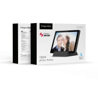 Kruger&Matz KM1104 Digitální fotorámeček Frameo WiFi 10,1" s vestavěnou baterií, černý