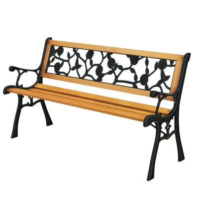 LEAN 26567 Zahradní lavice s opěradlem 125 × 53 × 73 cm