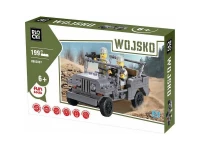 ICOM Blocki Stavebnice americký vojenský jeep Willys MB WW2 + 2 minifigurky 199 dílů