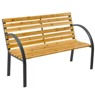 LEAN 26569 Zahradní lavice s opěradlem 125 × 53 × 73 cm
