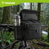 Trizand 27339 Brašna na kolo s držákem telefonu, voděodolná, 4 L, černá
