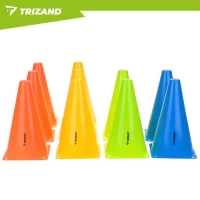 Trizand 27350 Plastové tréningové kužele, sada 10 ks