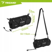 Trizand 27352 Taška na riadidlá 1,5 l, vodoodolná, čierna