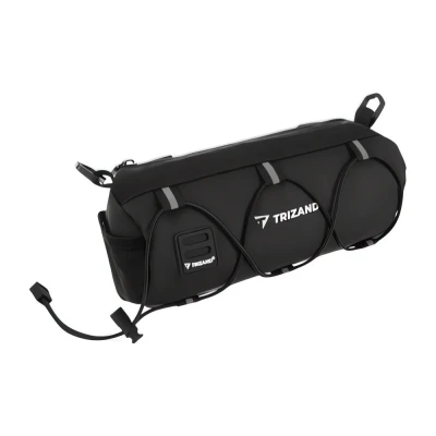 Trizand 27352 Taška na riadidlá 1,5 l, vodoodolná, čierna
