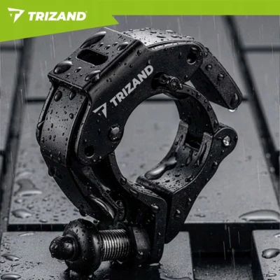 Trizand 27561 Mechanický zvonek na kolo 7,5 x 4,5 x 2 cm, 100 dB, černý