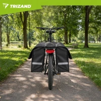 Trizand 27354 Brašna na nosič kola 28 L, voděodolná, černá