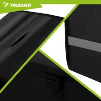 Trizand 27354 Brašna na nosič kola 28 L, voděodolná, černá