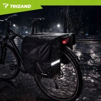Trizand 27354 Brašna na nosič kola 28 L, voděodolná, černá