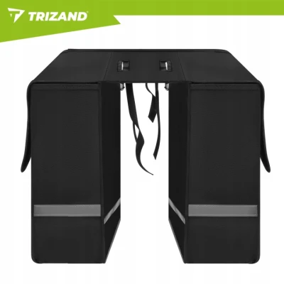 Trizand 27354 Brašna na nosič kola 28 L, voděodolná, černá