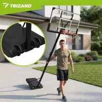Trizand 27365 Nastavitelný basketbalový koš 192 - 362 cm