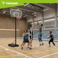 Trizand 27365 Nastavitelný basketbalový koš 192 - 362 cm