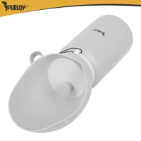 Purlov 27234 Láhev pro psy skládací 550 ml, šedá