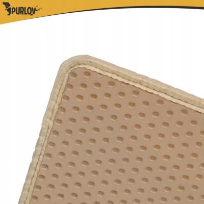 Purlov 27767 Podložka pod kočičí toaletu 75 x 55 cm, béžová