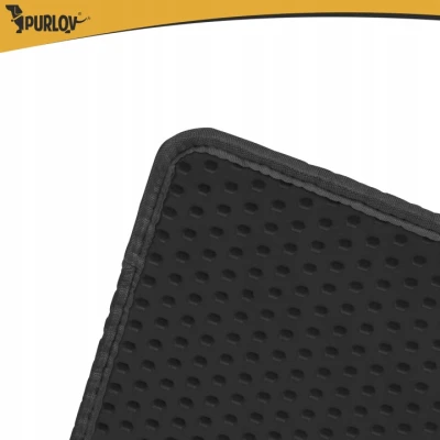 Purlov 27769 Podložka pod kočičí toaletu 75 x 55 cm, černá