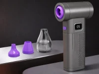 Verk 11523 Multifunkčný čistič elektroniky - fúkač a vysávač 2 v 1, čierny