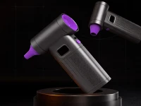 Verk 11523 Multifunkčný čistič elektroniky - fúkač a vysávač 2 v 1, čierny